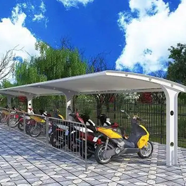 五原县膜结构电动车棚